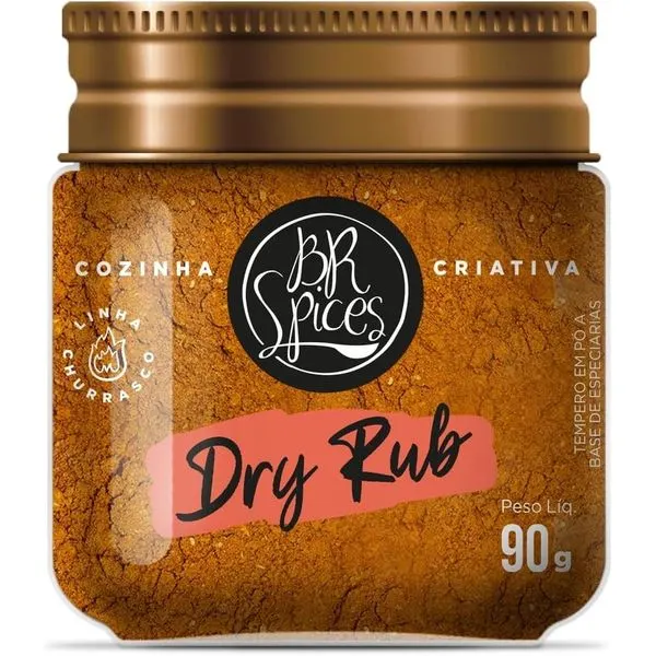 Tempero Dry Rub BR Spices 90g